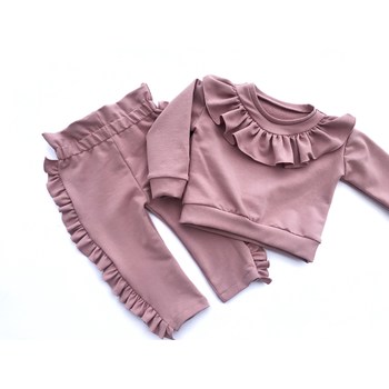 Pants with lovely frills