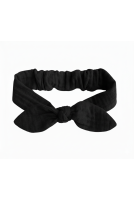 Muslin headband with an elastic band