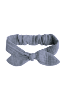 Muslin headband with an elastic band