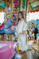 Kurtka z falbankami Petit Carousel