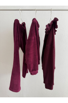 Welurowy komplet Cherry