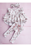 Legginsy z delikatną baskinką